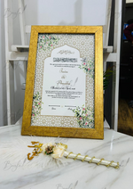 Load image into Gallery viewer, Nikkah Art Frame | DEL-180
