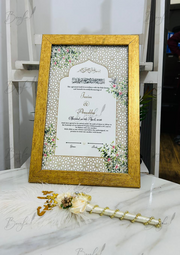 Nikkah Art Frame | DEL-180