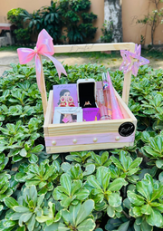 Pink Beauty Gift Basket | GB-266