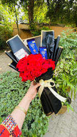 Load image into Gallery viewer, Bounty &amp; Red Rose Bouquet | BCG-123