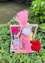Load image into Gallery viewer, Pink Sweet Treat Gift Basket | GB-150