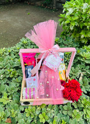 Pink Sweet Treat Gift Basket | GB-150