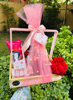 Load image into Gallery viewer, Pink Sweet Treat Gift Basket | GB-150