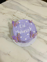 Load image into Gallery viewer, Lilac Lavender Wings Cake  | GC-111