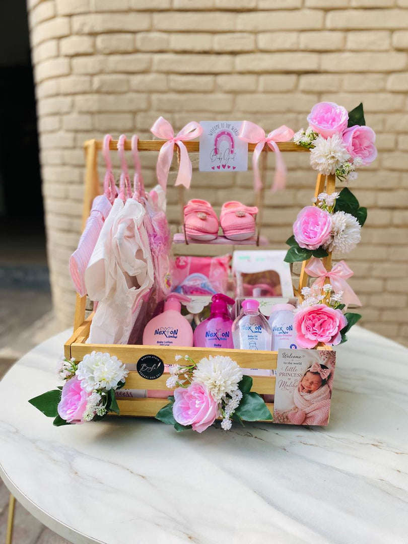 Baby Princess Welcome Basket | GBO-299