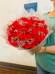 Crimson Rose Bouquet | BCG-209