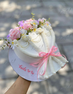 Load image into Gallery viewer, Floral Bouquet Cake | GDEL-041