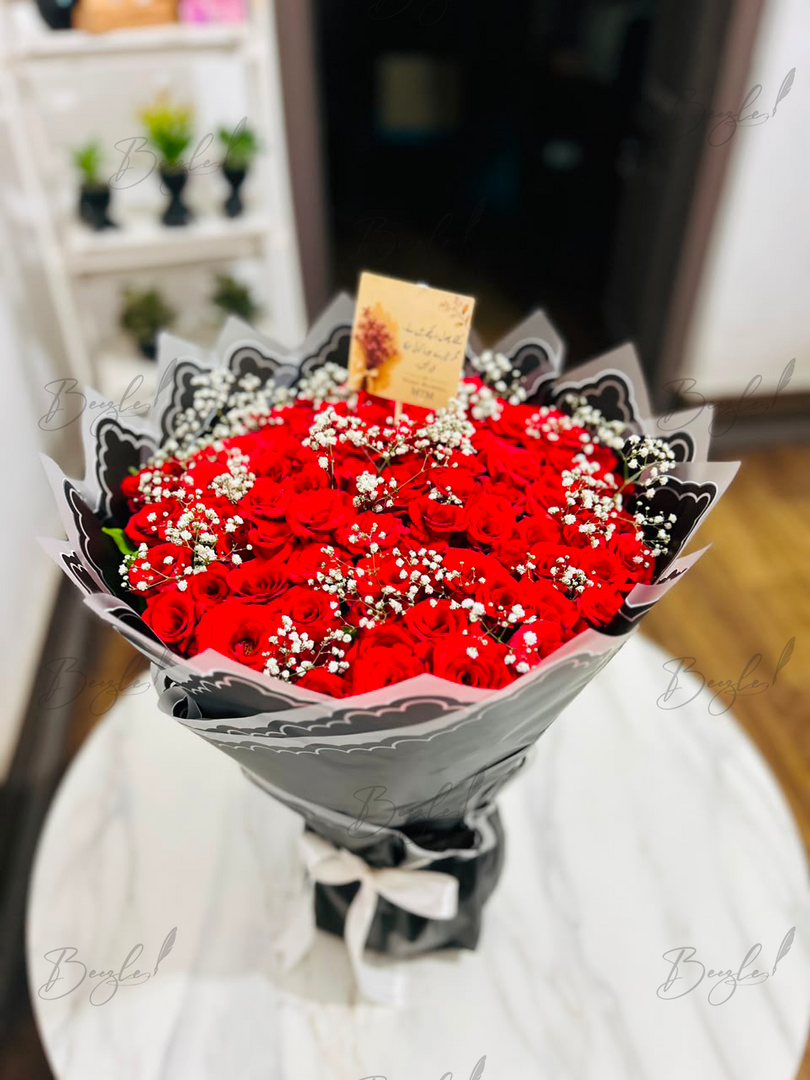 Crimson Majesty Bouquet | BCG-264