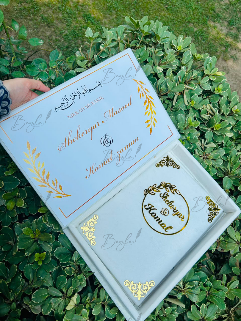 Premium Nikah Nama Box | BOX-025
