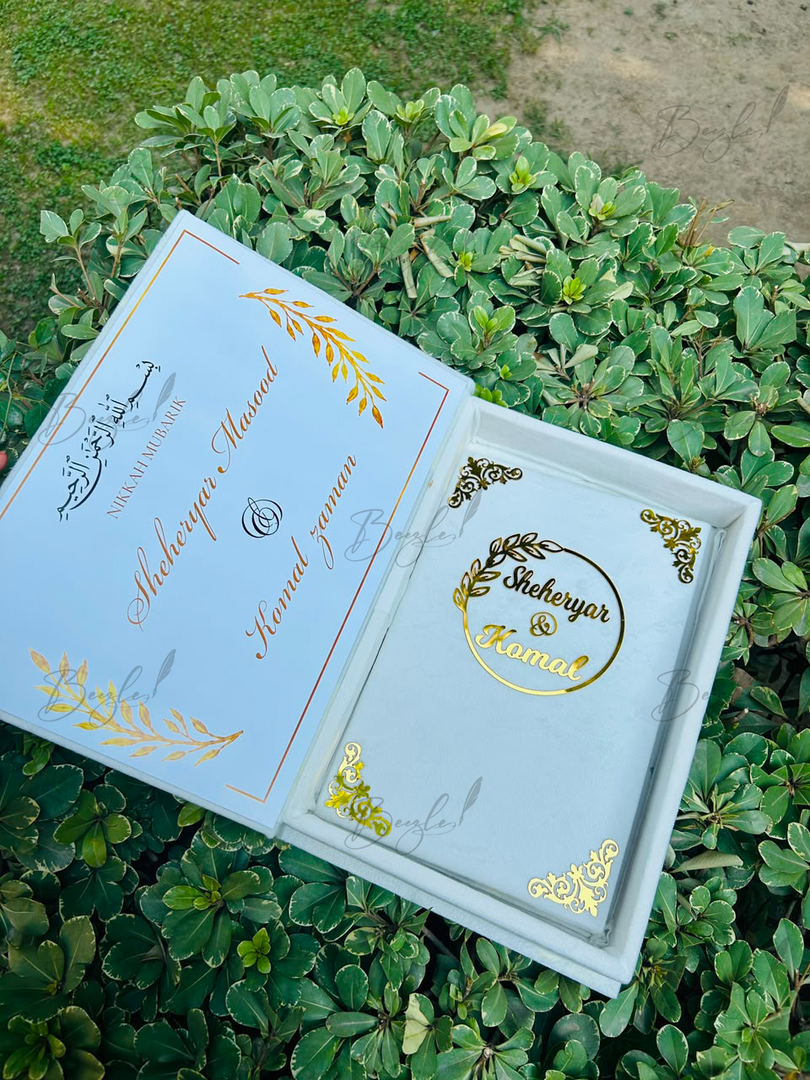 Premium Nikah Nama Box | BOX-025