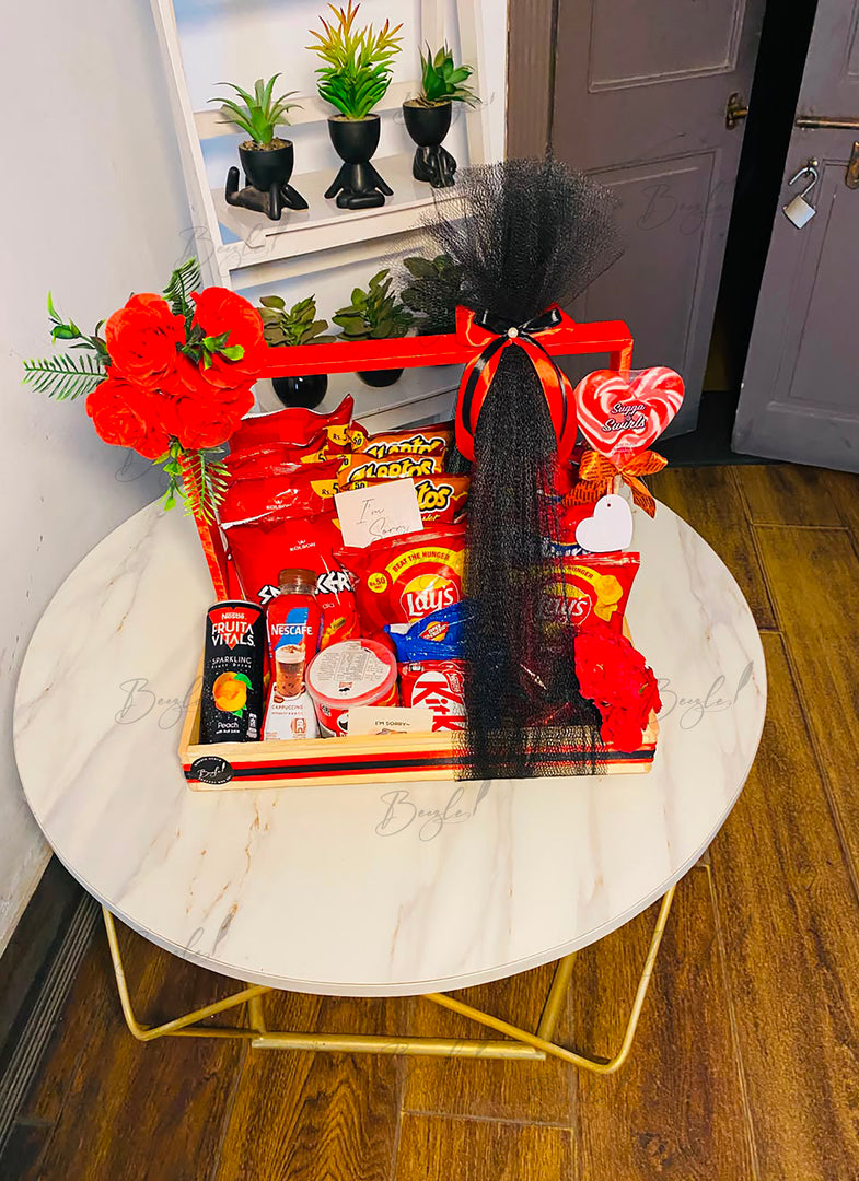 Valentine Snack Gift Crate | GB-228