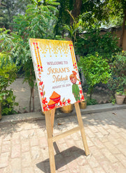 Mehendi Sign Board