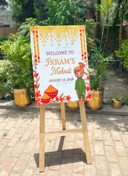 Wedding Entrance Sign