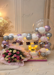 Pastel Keepsake - Premium Birthday Decoration & Gift Setup