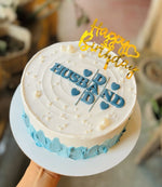 Load image into Gallery viewer, Blue Harmony Custom Cake Design