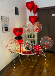 Velvet Rouge red rose bouquet and birthday gifts