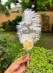 Custom Feather Nikkah Pen | PEN-108