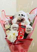 Load image into Gallery viewer, Teddy &amp; Treats Bouquet | BCG-039
