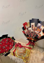 Load image into Gallery viewer, Personalized Birthday Cake Box &amp; Bouquet | GC-009
