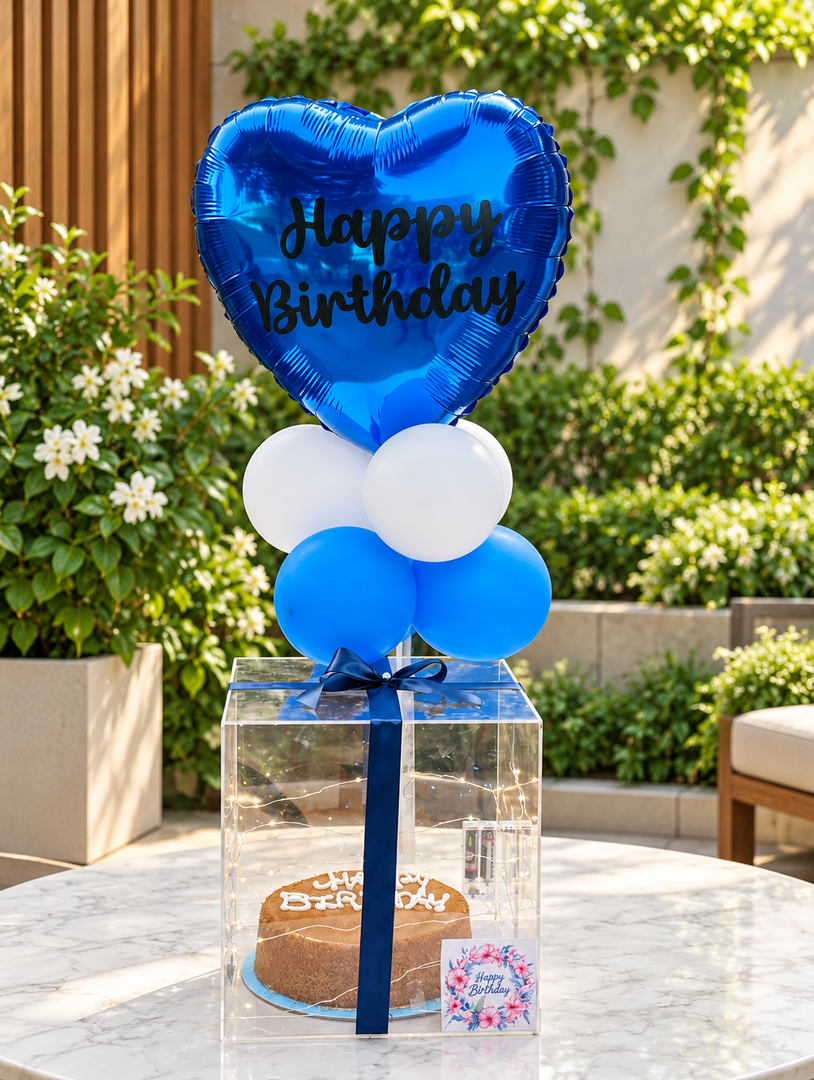 Classic Blue Birthday Box | CB-023