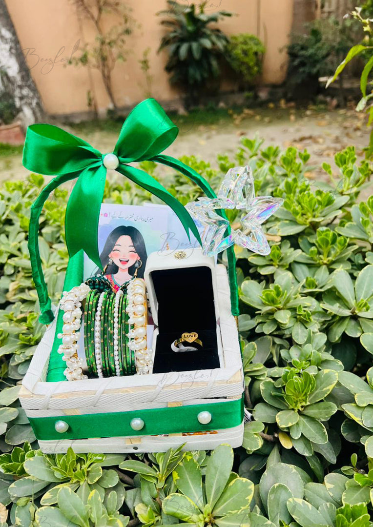 Green Glam Basket | GB-247