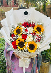 Rosy Sunshine Bouquet | BCG-284