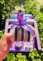 Load image into Gallery viewer, Purple Khussa Gift Box | GBO-233