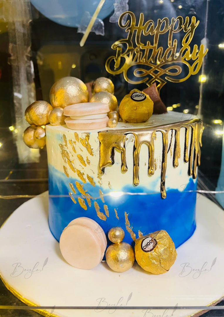 Golden Drip Luxury Cake | GC-170