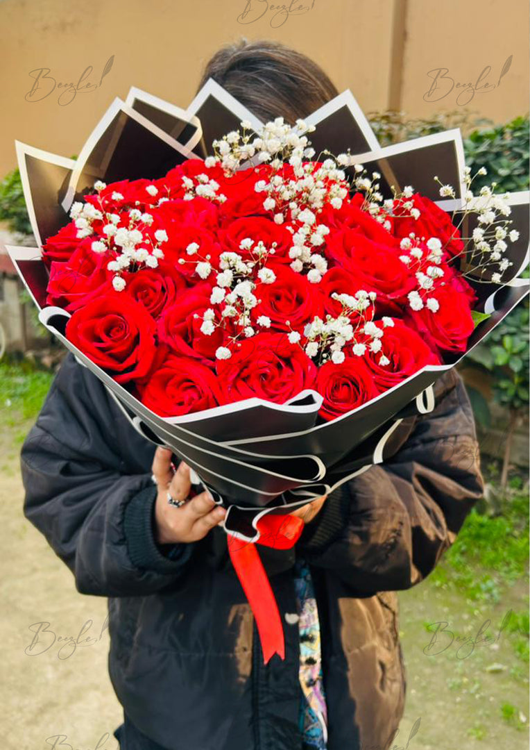 Crimson Majesty Bouquet | BCG-264