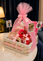 Load image into Gallery viewer, Personalized Gift Basket with Photos | GB-175