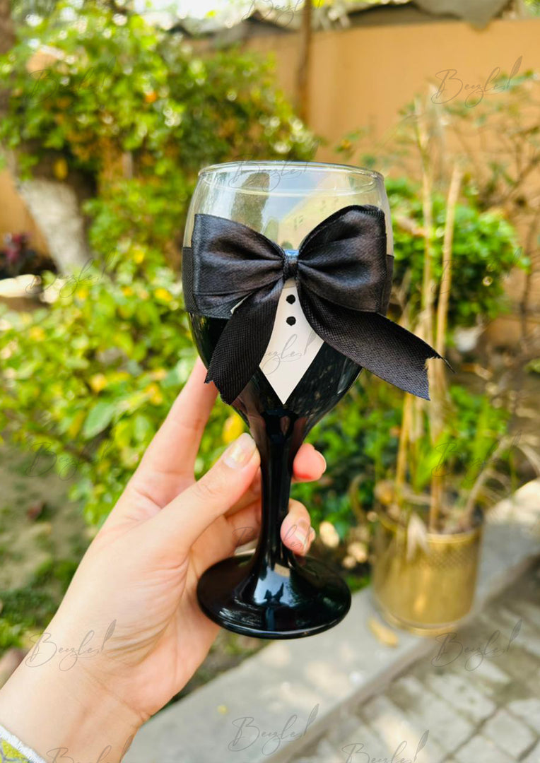 Groom Wine Glass | DPG-016