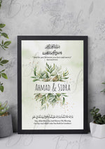 Load image into Gallery viewer, Everlasting Unity: Enchanted Foliage Nikaah Frame NC-023