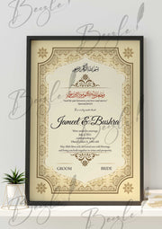 Nikah Certificate