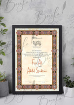 Load image into Gallery viewer, Nikah Certificate
