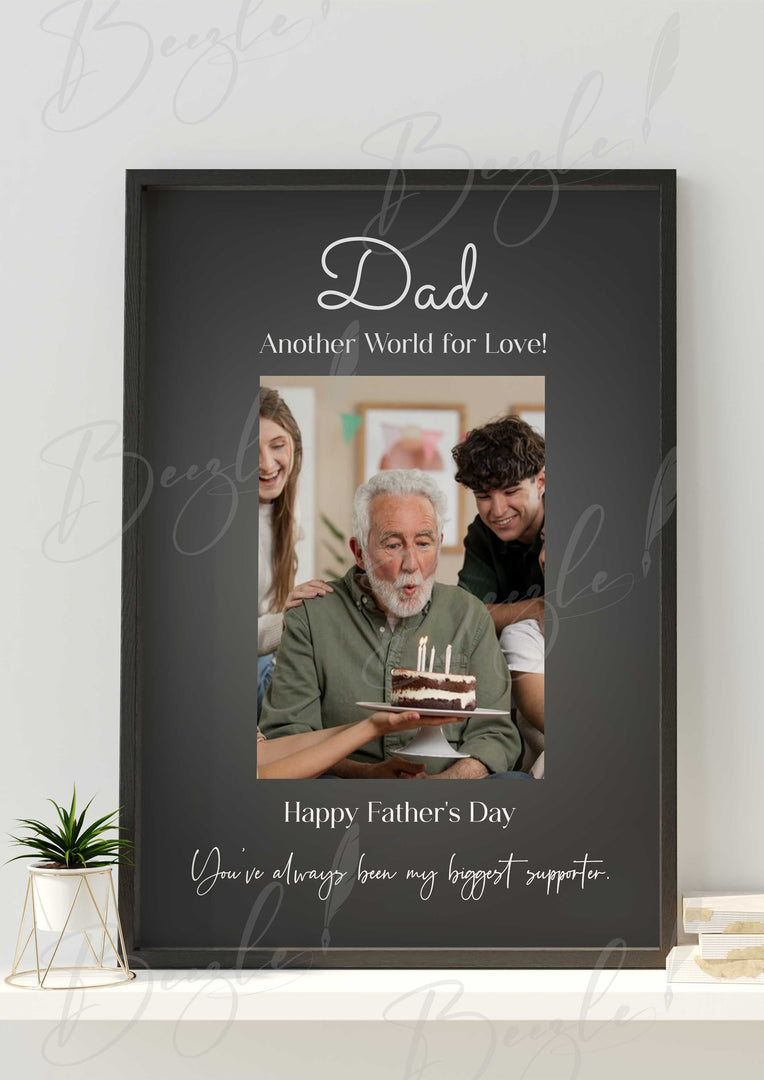 Customized Father's Day Photo Frame | FD-001