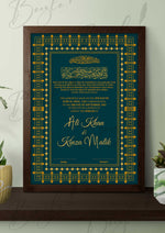 Load image into Gallery viewer, Nikah Certificate With Stylish Golden Colour | NC-081
