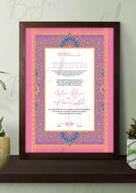 Load image into Gallery viewer, Royal Pint Nikkah Certificate Frames RNCF-006