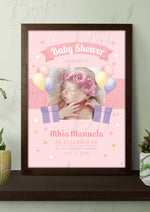 Load image into Gallery viewer, Blissful Baby Shower Frame BS-007