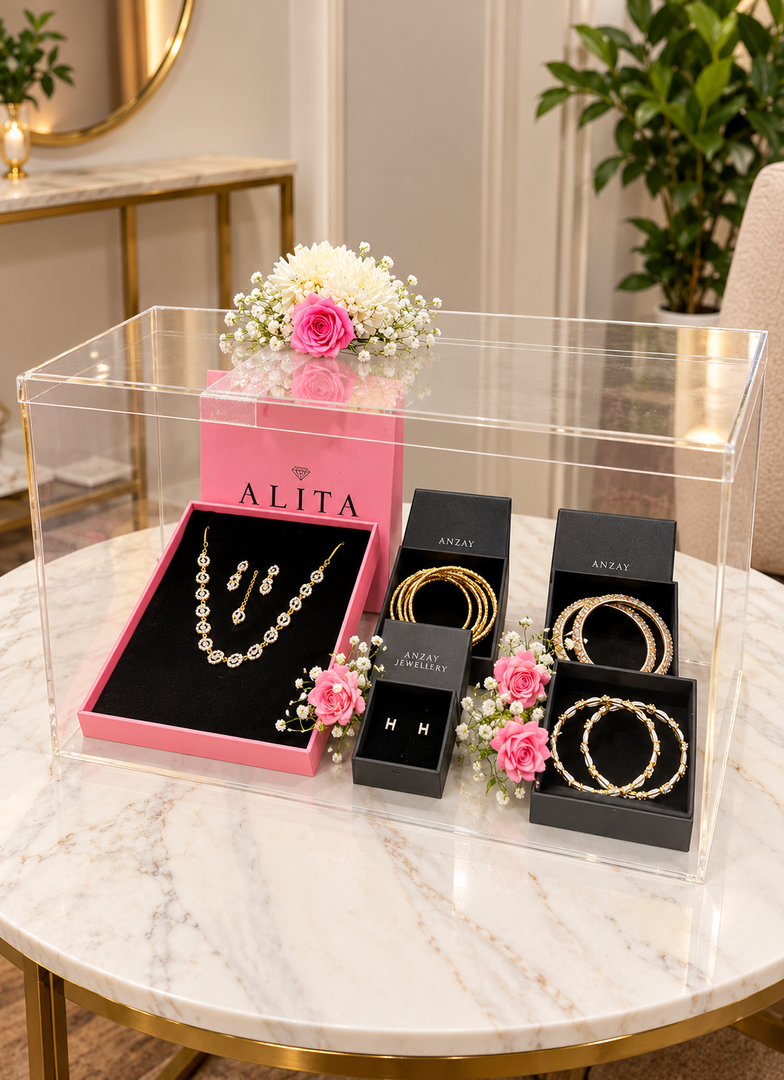 Rosé Luxe Jewellery Ensemble | GB-249