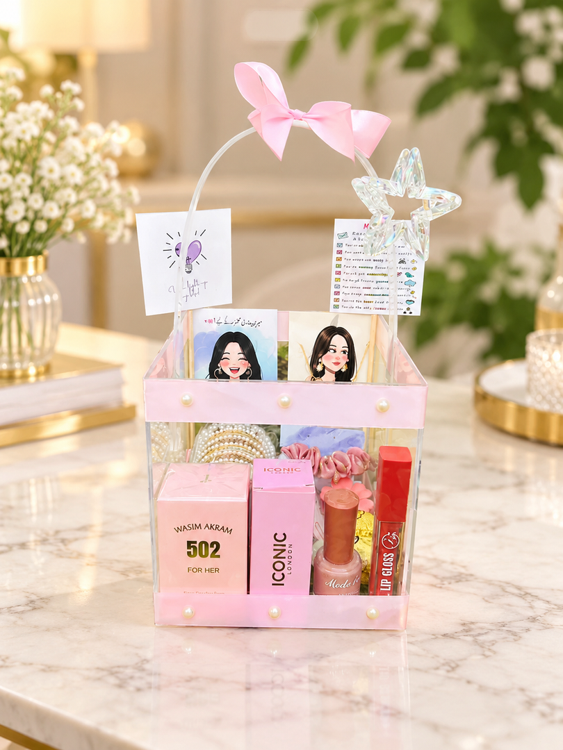 Pink Beauty Basket | GB-262