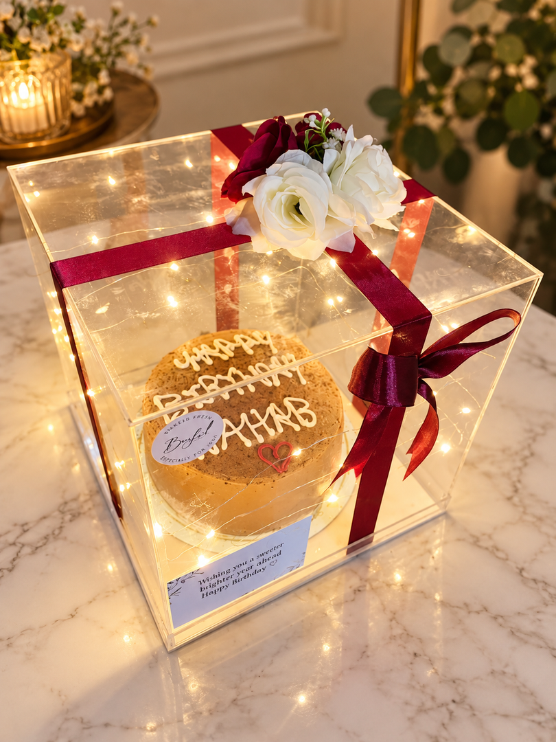 Luxe Glow Cake Box | CB-025