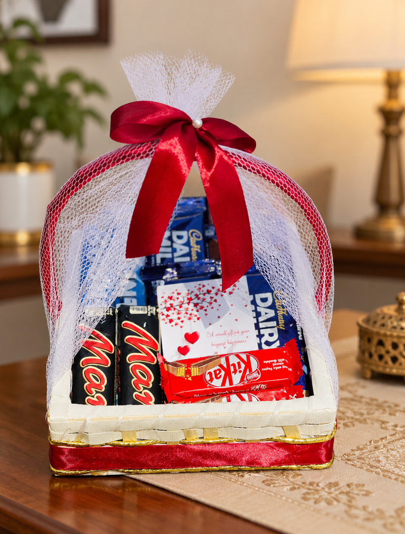 Sweet Indulgence Chocolate Basket | GB-076