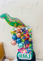 Load image into Gallery viewer, Gift Basket Decorated With Multi Color Bloons Deliver Only in Lahore | GB-004
