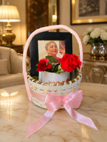 Load image into Gallery viewer, Personalised Photo Frame Basket | GB-123
