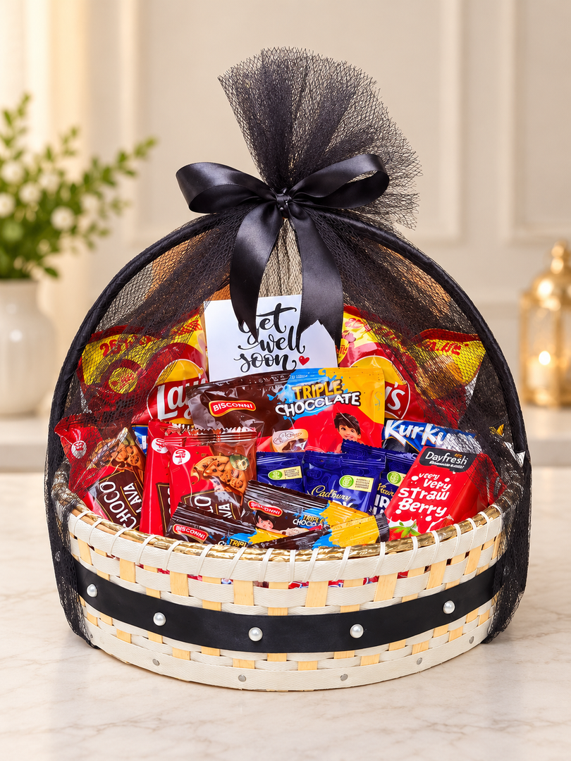 Snack & Chocolate Gift Basket | GB-156