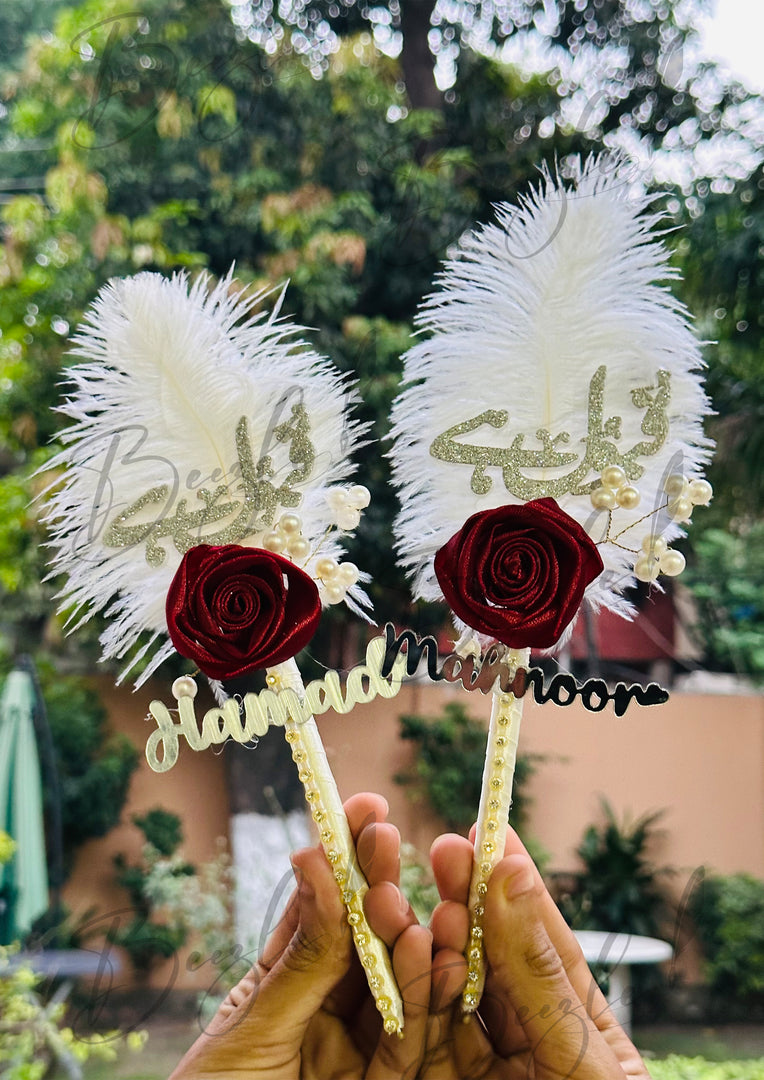 Two Customized Nikah Pen