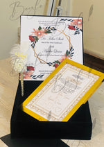 Load image into Gallery viewer, Luxury Nikah Certificate, Nikah Pen With Attractive Box
