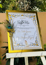 Load image into Gallery viewer, Luxury Nikah Certificate With Attractive Nikah Pen
