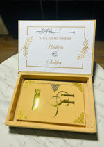 Load image into Gallery viewer, Gold Booklet Box | BOX-028