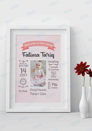 Sweet Baby Girl Keepsake BGAF-003